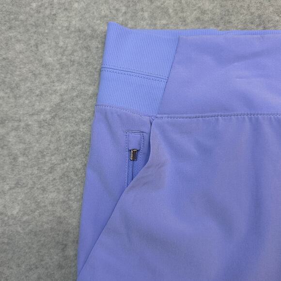 Athleta Brooklyn Short WMNS 24 Light Blue Purple Semi Fitted High Rise Pull On - Picture 5 of 14